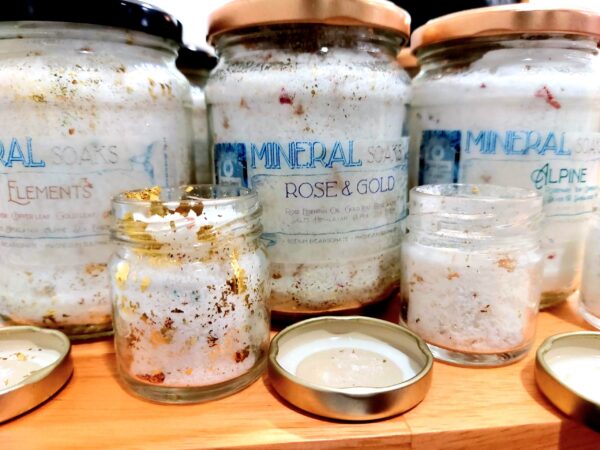 Mineral Soaks - Rose & Gold