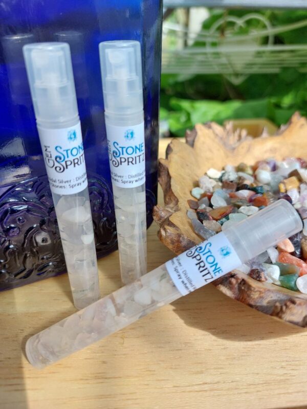 Gem Stone Spritz White