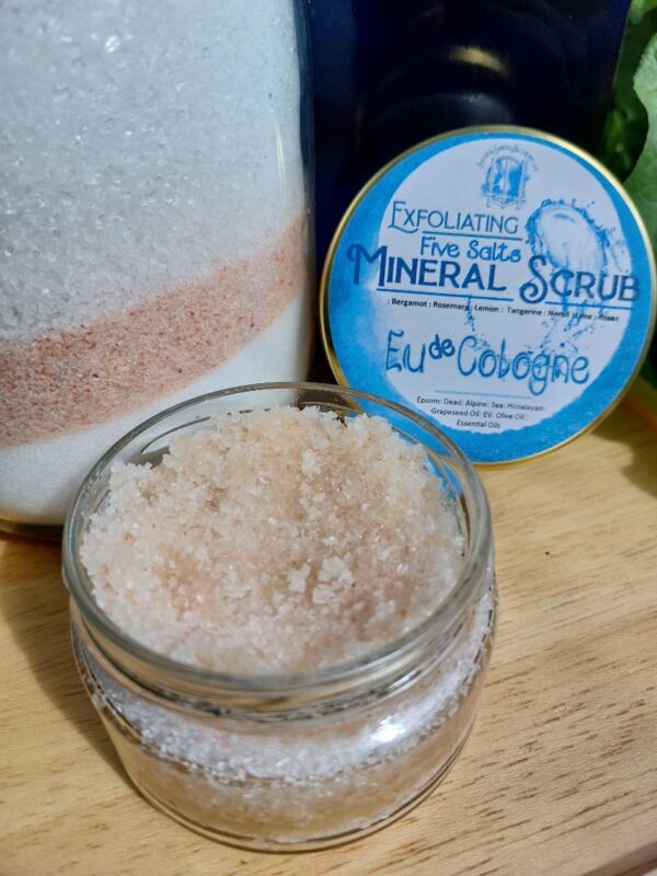 Exfoliating Five Salt Mineral Scrub - Eu de Cologne