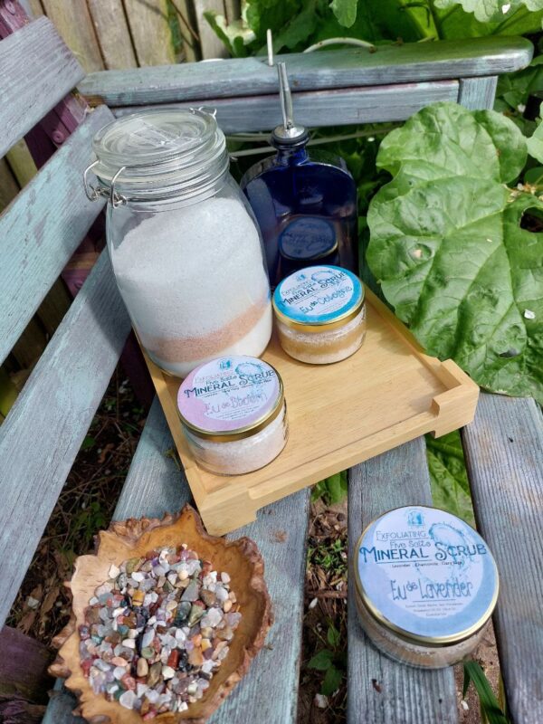 Exfoliating Five Salt Mineral Scrub - Eu de Lavender