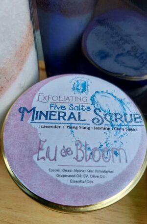 Exfoliating Five Salt Mineral Scrub - Eu de Bloom