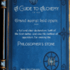 A Guide to Alchemy; or The Grand Secret Laid Open... Philosopher's Stone